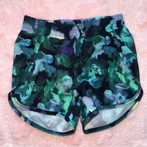 Black Green Purple Girls All In Motion Size XS 4/5 CasualAthletic Shorts Bottoms
